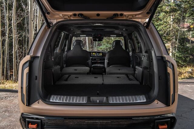 2027 Kia Telluride X-Pro Cargo Area with Liftgate Open