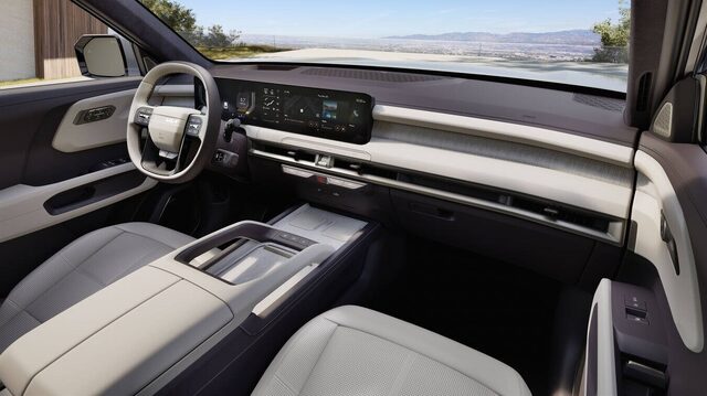 2027 Kia Telluride Interior Dashboard from Passenger Side