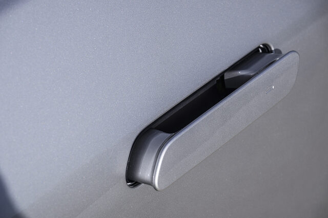2026 BMW iX3 Flush Door Handle Close-Up
