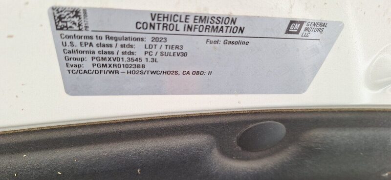 2023 Chevrolet Trailblazer - emissions sticker.jpg