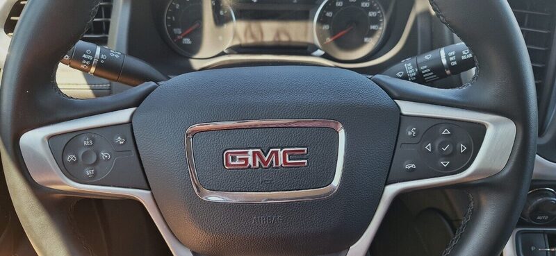 2023 GMC Acadia - steering wheel close up