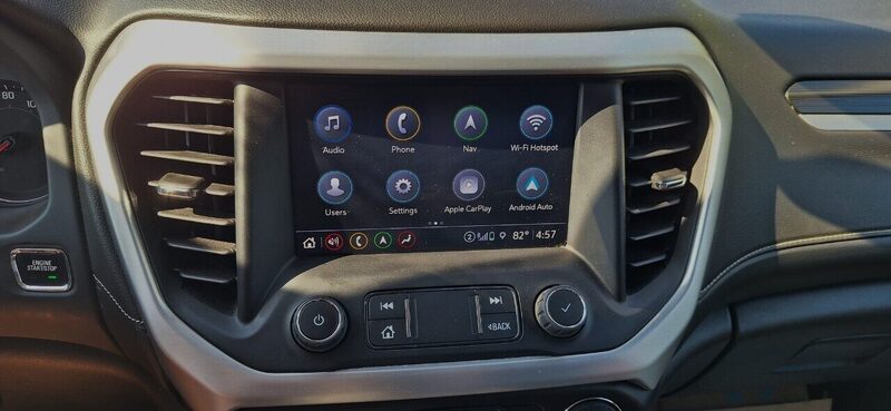2023 GMC Acadia - infotainment screen