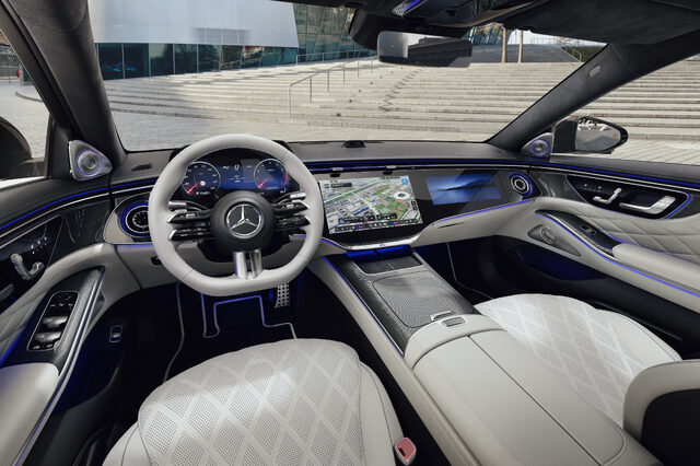 2027 Mercedes-Benz S-Class Dashboard and MBUX Superscreen