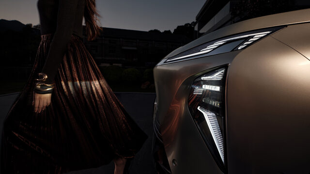 2026 Buick Electra ENCASA Crystal LED Headlights Gold Exterior Detail