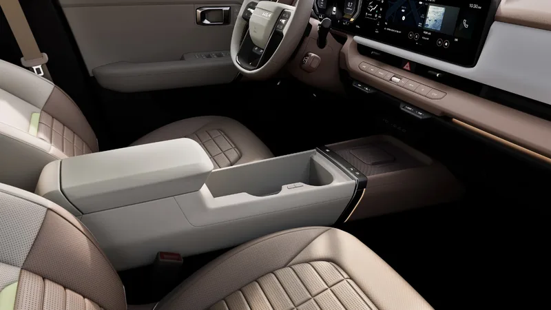 2027 Kia Seltos Interior Center Console Floating Storage