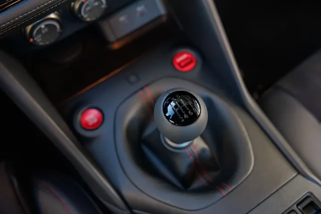 2027 Nissan Z NISMO 6-Speed Manual Shifter Detail