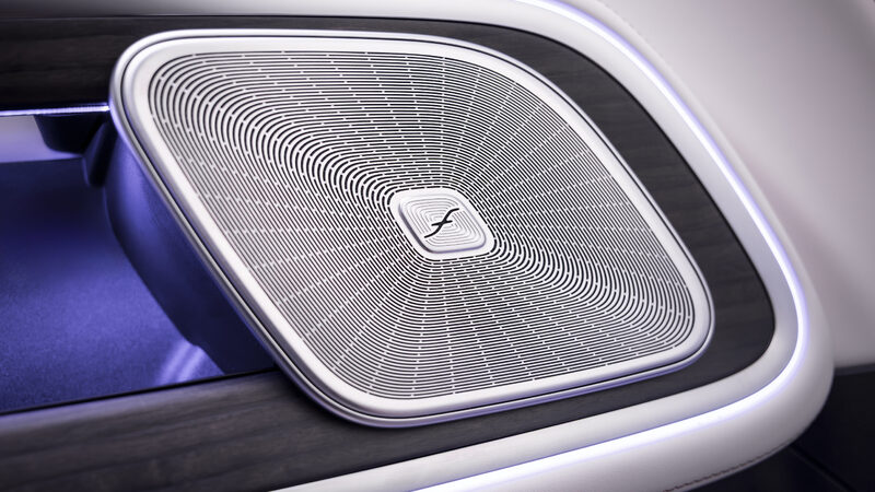 2027 Mercedes-Benz VLE MPV Burmester Speaker Detail