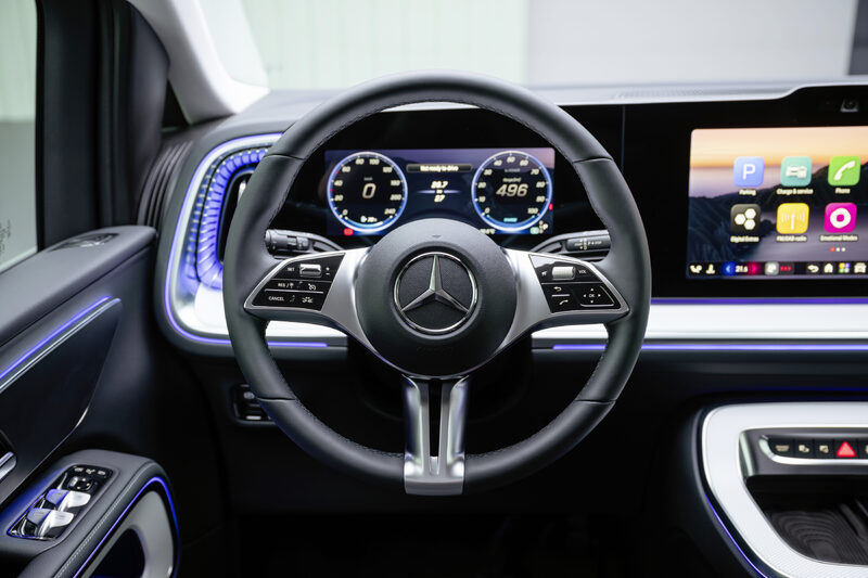 2027 Mercedes-Benz VLE MPV Steering Wheel and Digital Cockpit