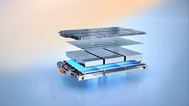 2026 Buick Electra ENCASA Battery Pack Exploded View with Prismatic Cells