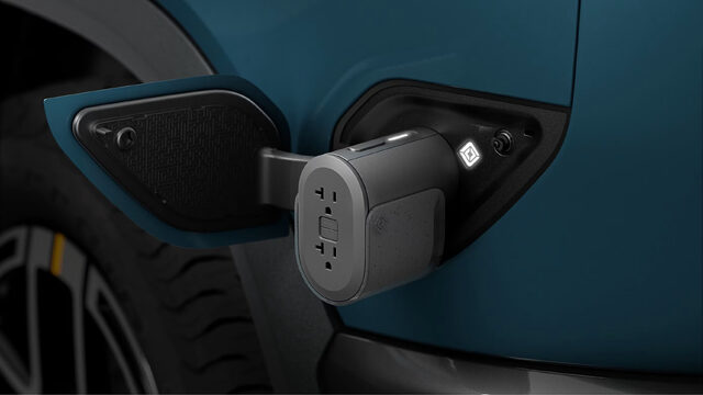 2027 Rivian R2 Charge Port with 120V Outlet