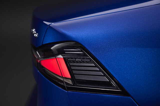 2027 BMW i3 Sedan Taillight Close-Up