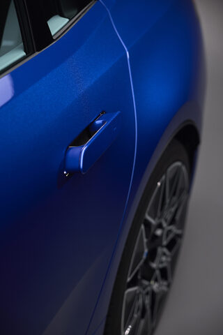 2027 BMW i3 Sedan Flush Door Handle and Front Wheel Detail