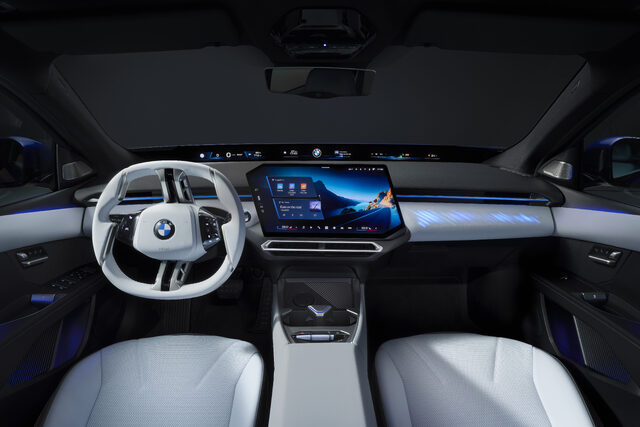 2027 BMW i3 Sedan Dashboard and Infotainment System