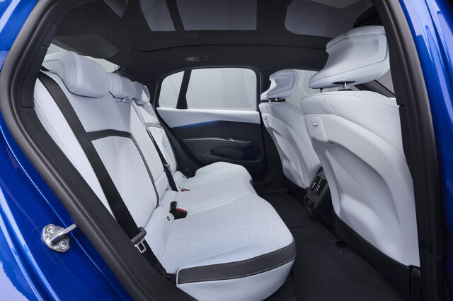 2027 BMW i3 Sedan White Rear Seats with Panoramic Roof