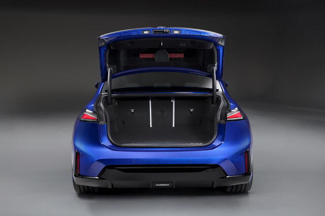 2027 BMW i3 Sedan Trunk with Seats Upright