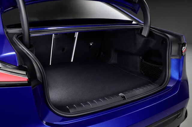 2027 BMW i3 Sedan Trunk Side View